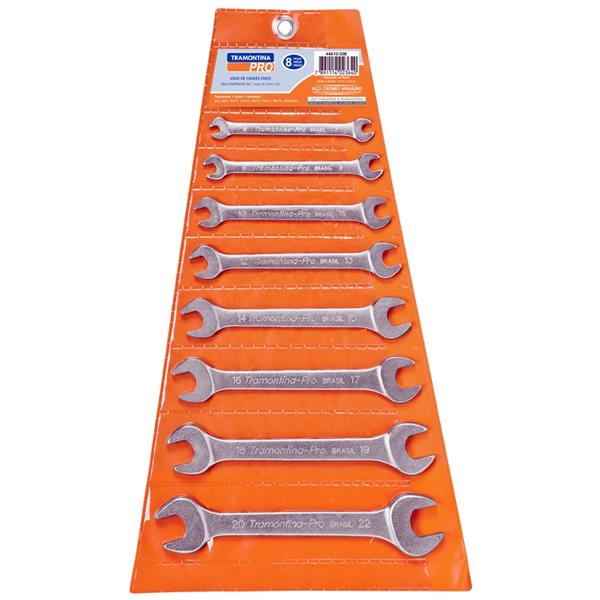 Jogo de Chaves Fixas MM 8 peças Tramontina Pro 44610/208 35109 35109
