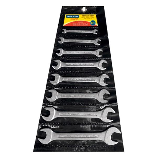 Jogo de Chaves Fixas Pol. 8 peças Tramontina Master 42000/208 35149 35149