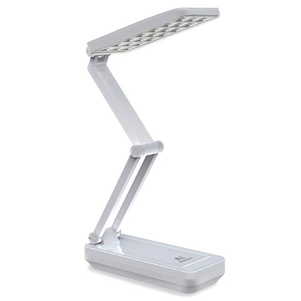 Luminária de Mesa Articulável Branca 21 Leds Nsbao YG-5913B 35248 35248