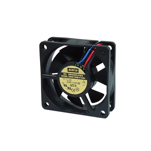 Microventilador Axial 60x60x20mm 12VCC AD0612HB-C76GL 35286 35286