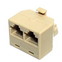 Adaptador T RJ45 8P8C 2 Fêmea X 1 Macho 1583 1583