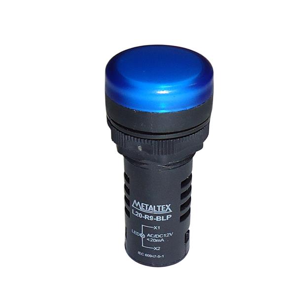 Sinaleiro LED 12V Metaltex L20-AR9-BLP 35393 35393
