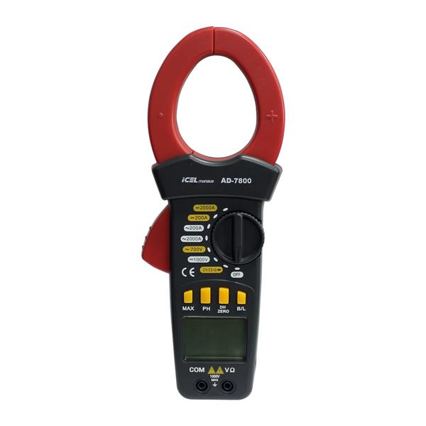 Alicate Amperímetro Digital Icel AD-7800 35443 35443