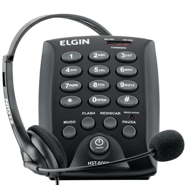 Headset com Teclado Elgin HST-6000 35474 35474