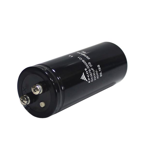 Capacitor Eletrolítico Parafuso 2200MF x 400V B43876 1000 1000