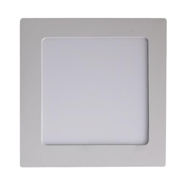 Luminária Led Paflon Sobrepor Luz Branca Quente 12W Quadrado BLPS-12S 35528 35528