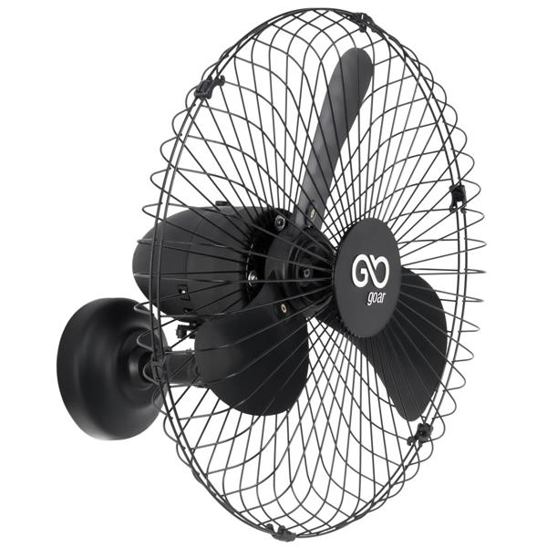 Ventilador de Parede Oscilante 60cm Preto 127/220V V60P PLUS 35563 35563