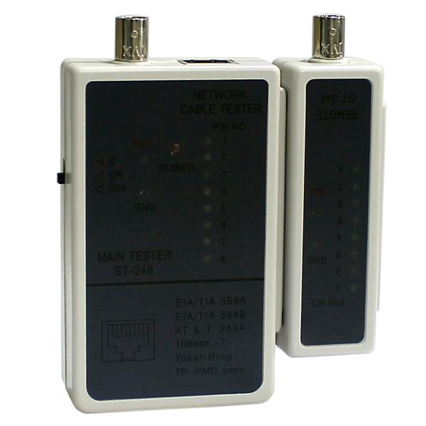 Testador Remoto de Cabos RJ45/BNC ST-248 35598 35598