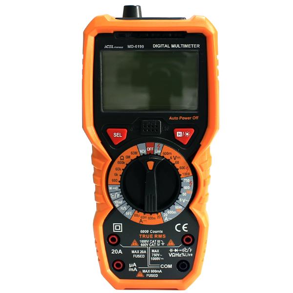 Multímetro Digital Icel MD-6199 35665 35665