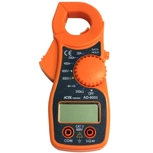 Alicate Amperímetro Digital Icel AD-8005 35742 35742