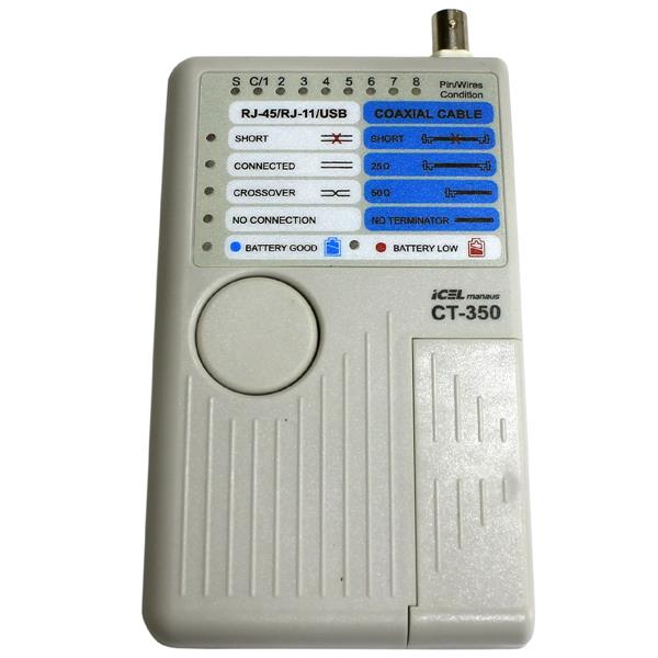 Testador Remoto de Cabos Icel CT-350 35750 35750