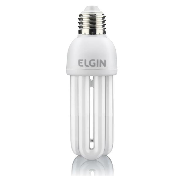 Lâmpada Fluorescente 3U 220,0V 15W E-27 Elgin 48L3U15WB006 35886 35886