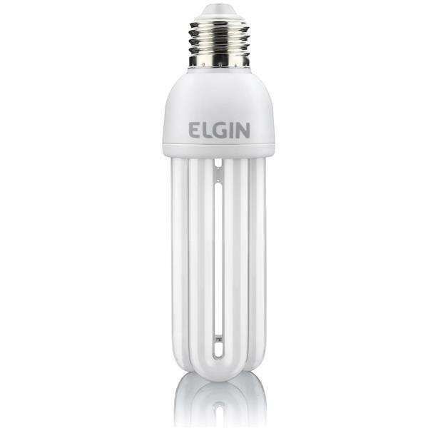 Lâmpada Fluorescente 3U 220,0V 20W E-27 Elgin 48L3U20WB006 35887 35887