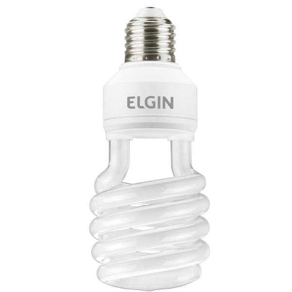 Lâmpada Fluorescente Espiral 220,0V 25W E-27 Elgin 48LES25WB004 35889 35889