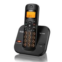 Telefone sem Fio Viva Voz com Identificador de Chamadas Elgin TSF-7500 Preto 35893 35893 