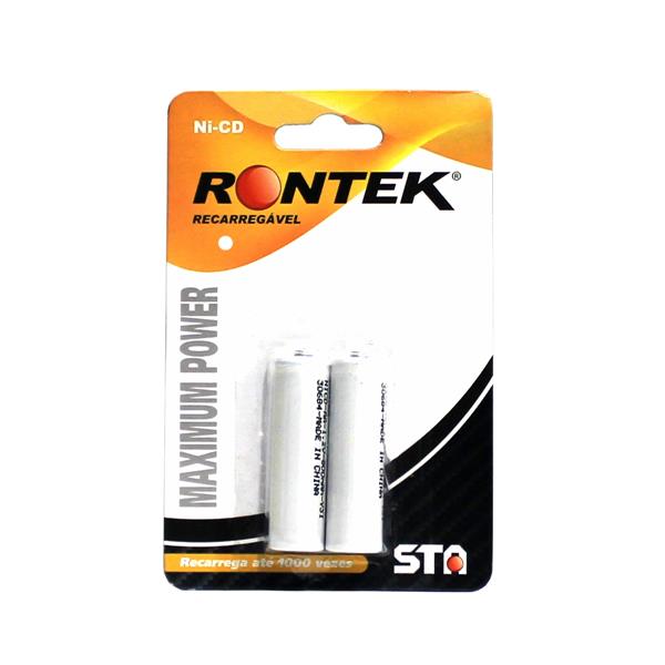 Bateria Recarregável Ni-Cd AA 1,2V 800mah RT800AA cartela com 2 unidades 35904 35904