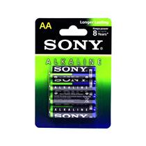 Pilha Alcalina AA Sony LR6 cartela com 4 unidades 35934 35934 