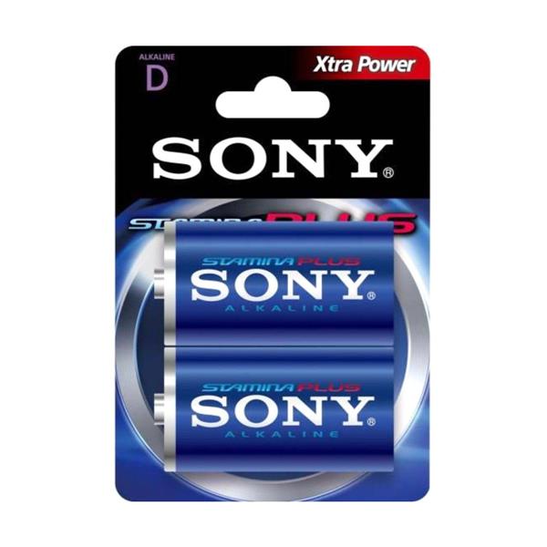 Pilha Alcalina D Sony LR20 cartela com 2 unidades 35937 35937