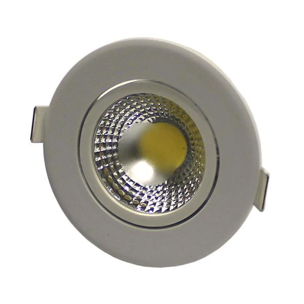 Luminária Led Spot de Embutir 5W Luz Branca Morna Redonda REF.149410006 35968 35968