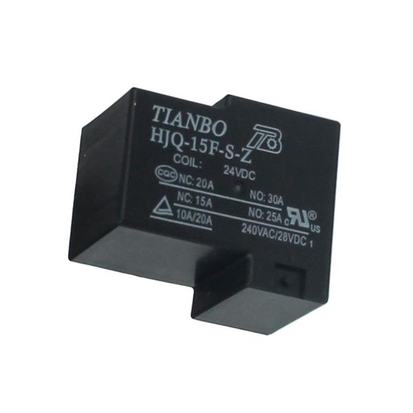 Relé Miniatura de Potência 24V Tianbo HJQ-15F-S-Z-24VDC 21177 21177