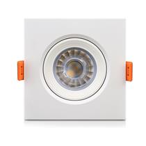 Luminária Led Spot de Embutir 5W Luz Branca Quente Quadrada Elgin 48ECOSPQBM00 36015 36015 