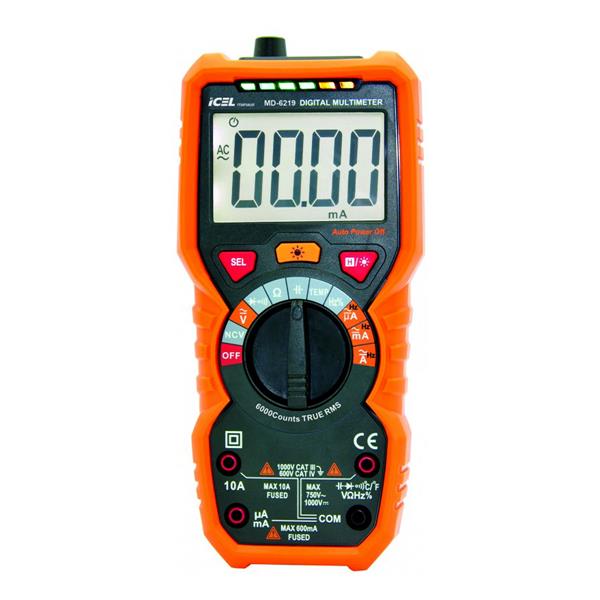 Multímetro Digital Icel MD-6219 36044 36044