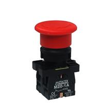 Botão de Emergência Giro para Destravar Metaltex P20AKR-R-1C 36089 36089 