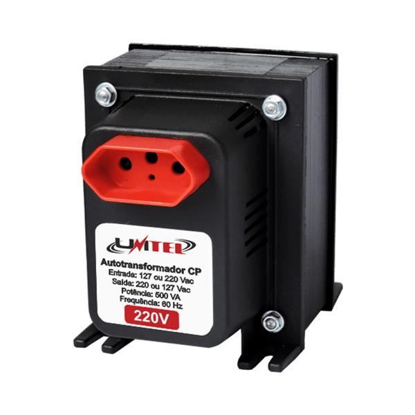 Auto Transformador Bivolt 500VA Unitel ATCP 500 00109 36145 36145