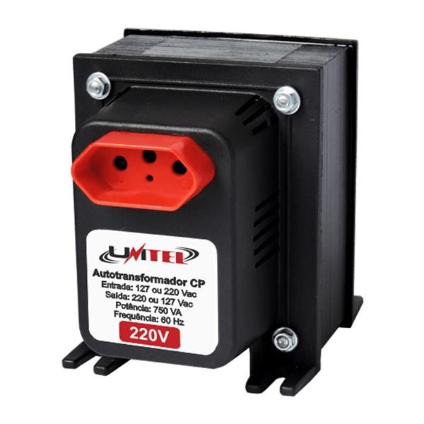 Auto Transformador Bivolt 750VA Unitel ATCP 750 00110 36146 36146