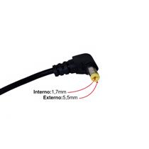 Cabo de Reposição para Fonte de Netbook/Notebook Acer Unitel 01798 36188 36188