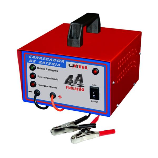 Carregador de Bateria com Flutuação Hobby 16,0V 4,0A Unitel CB16V4A 00054 36142 36142