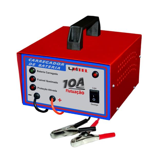 Carregador de Bateria com Flutuação Hobby 16,0V 10,0A Unitel CBF16V10A 00053 36144 36144