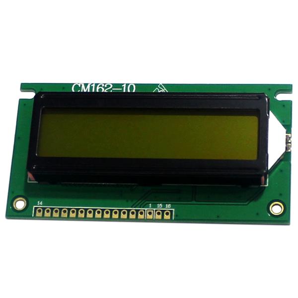 Display LCD 16x2 Backlight Verde Fluxus CM 162-10SKDAA-5-01 35771 35771