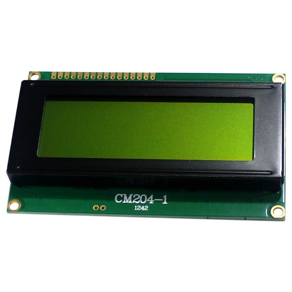 Display LCD 20×4 Backlight Verde Fluxus CM 204-1SLDAA-5 35774 35774