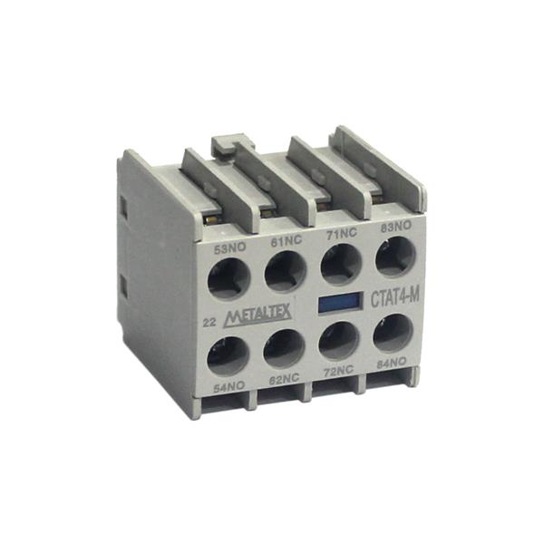 Bloco de Contato Auxiliar Metaltex CTAT4-M 36295 36295