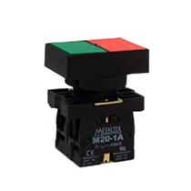 Botão de Comando Duplo Metaltex P20APL-2A 36319 36319