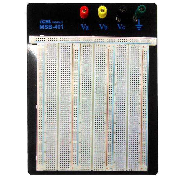 Protoboard 2390 Furos Icel MSB-401 36457 36457