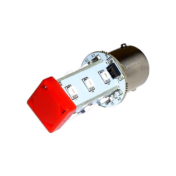 Lâmpada Led SMD 24,0V BA15S Vermelha 36569 36569