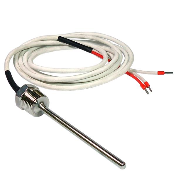 Termoresistência PT 100 2 metros 6mm x 100mm rosca 1/2" NPT 36625 36625