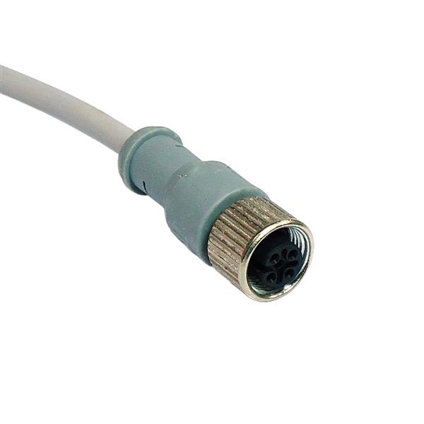 Cabo Conector para Sensor 180° 4 Pinos 2mts Tecnotron CT12F/4S-C02.A1 22608 22608