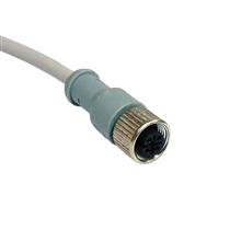 Cabo Conector para Sensor 180° 4 Pinos 2mts Tecnotron CT12F/4S-C02.A1 22608 22608 