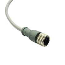 Cabo Conector para Sensor 180° 4 Pinos 15mts Tecnotron CT12F/4S-C15.A1 31221 31221