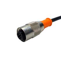 Cabo Conector para Sensor 180° 4 Pinos 10mts IFM E10908 21367 21367