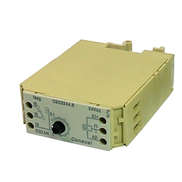 Relé de Tempo 24VCC EGZAN AP 1 Segundo Conexel C903344.6 24383 24383