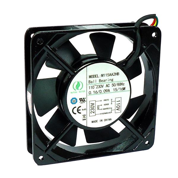Microventilador Axial 120x120x25mm 110/220V MM115AA2HB 36701 36701