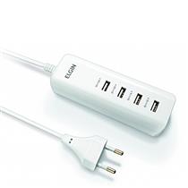 Carregador USB 4 Saídas Elgin 46RCT4USB000 36709 36709