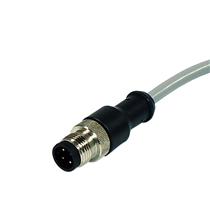 Cabo Conector para Sensor 180° 4 Pinos 2mts Tecnotron CT12M/4S-C02.A1 36720 36720