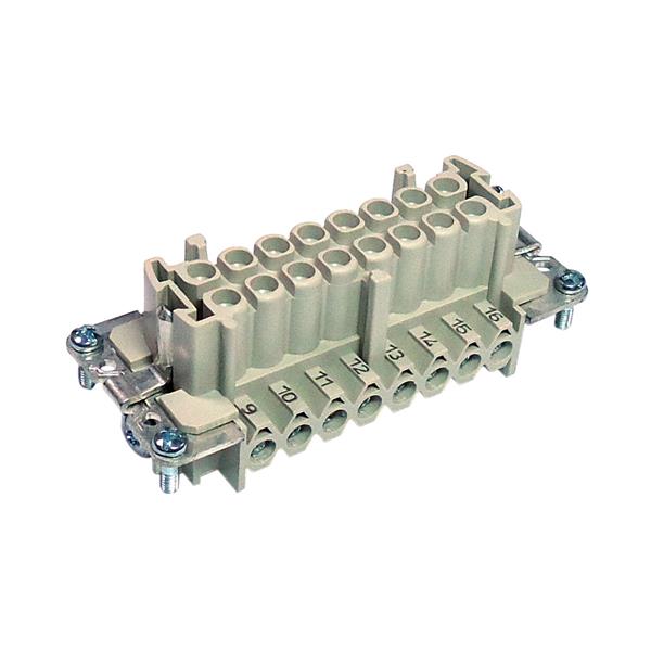 Contato Fêmea 16 Pinos Wieland BAS BUS 16 2,5 50 70.300.1640.0 36810 36810