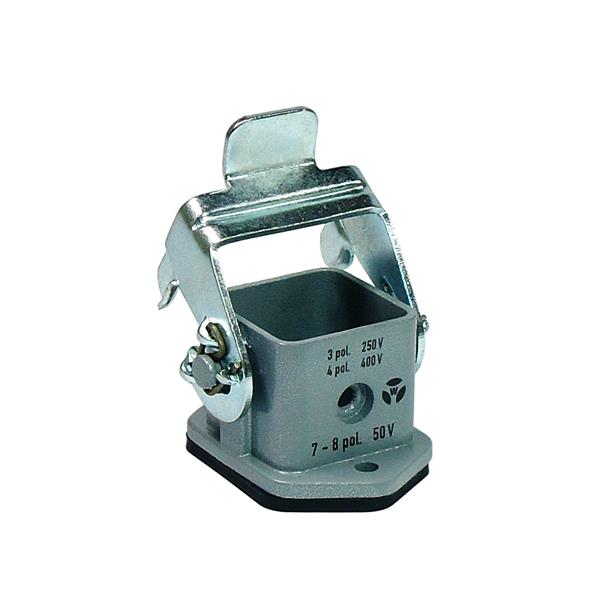 Base Inferior para Mini Tomada Wieland MIN GUT GA 7 25 Z 76.320.0729.0 36831 36831