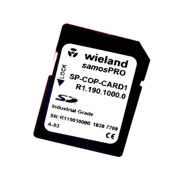 Cartão de Memória Wieland samosPRO SP-COP-CARD1 R1.190.1000.0 36860 36860